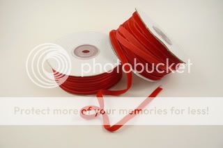 red velvet ribbon