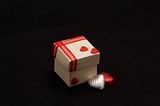 Red Heart Favour Box